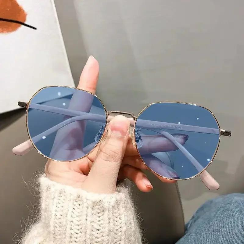 Уличные очки для близорукости с изменяющимся цветом, модная роскошная фотохромная оправа, мужские и женские винтажные готовые очки для близи