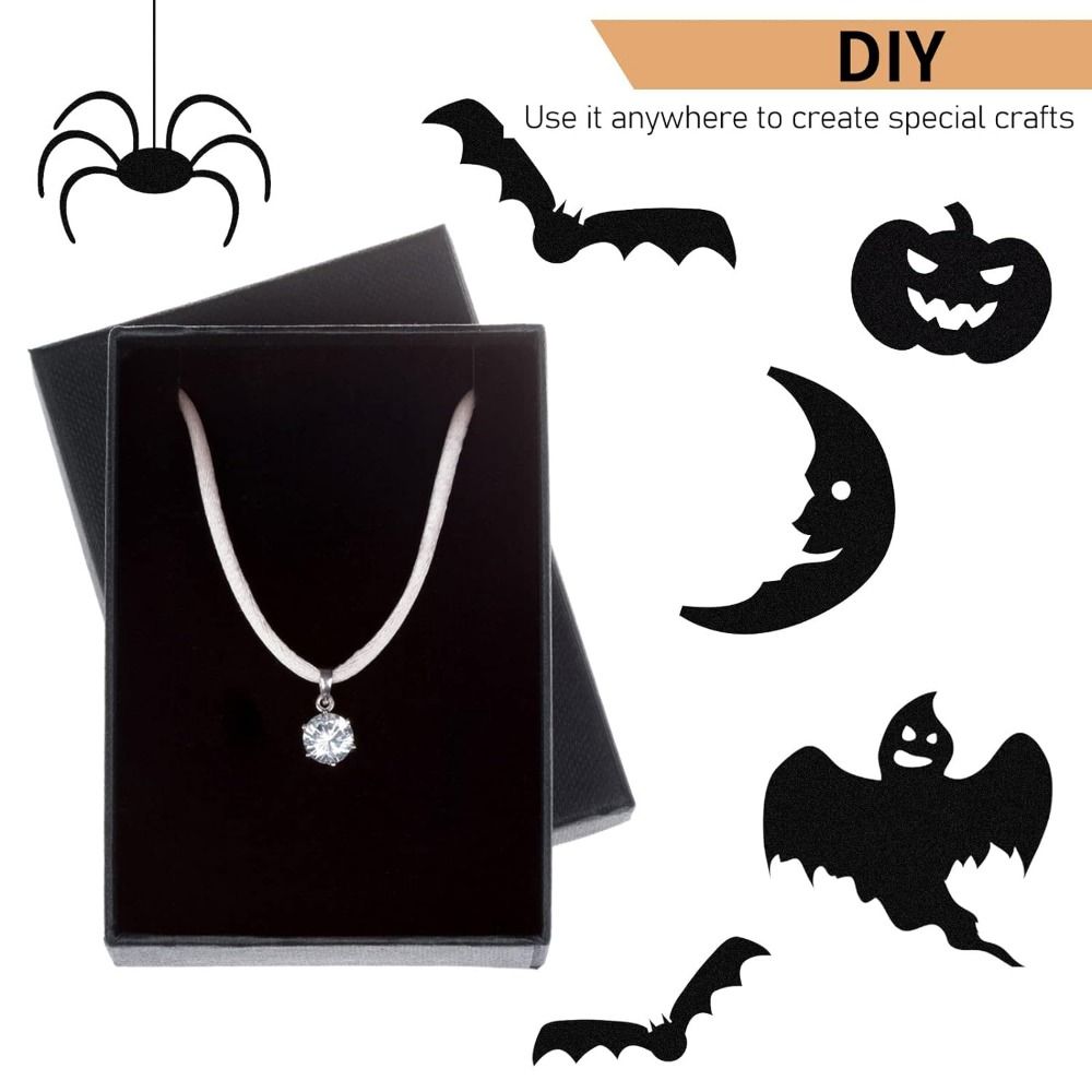 10 шт./компл., мягкий бархатный самоклеящийся фетр, пилинг и палочка для шкатулки для драгоценностей, фетровая подкладка для ящика