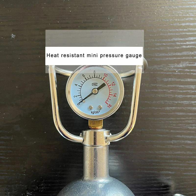 Автоматическая мини-машина для попкорна из нержавеющей стали 304, домашние маленькие кастрюли для попкорна, старомодная машина для приготовления попкорна с ручным приводом