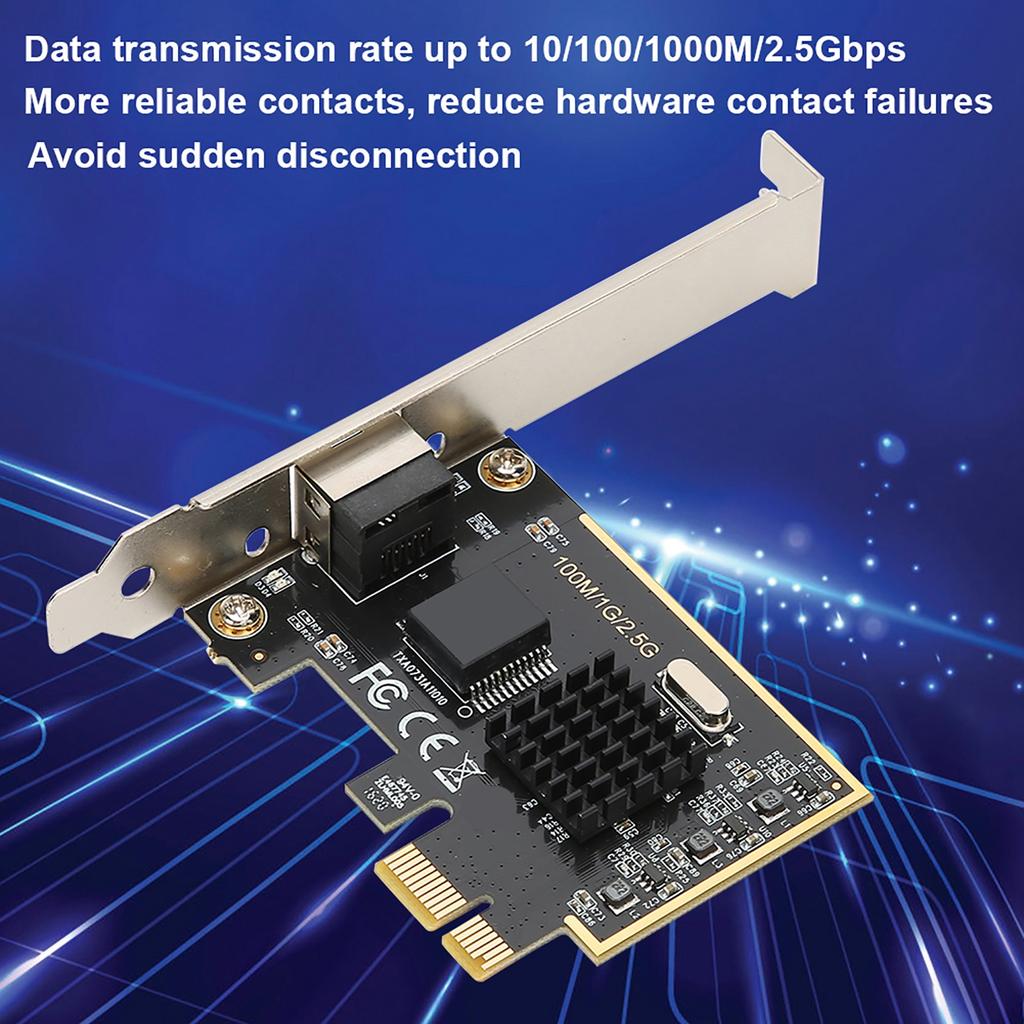TXA073 Сетевая карта 1G PCIE Gigabit Игровая HighEnd Компьютерные комплектующие для использования дома и в офисе