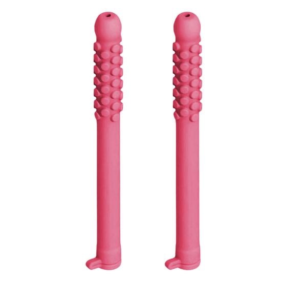 1/2Pcs Chewable Essential Oil Breath Stick Stress Anxiety Relief Fruit Flavors Concentration Improving Reusable Kids Adults Silicone Chew Stick