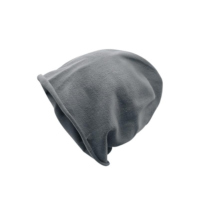 Retro knitted stack hat female trendy brand versatile ins wool hat hip hop warm cold hat male