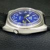 SEIKO 5 AUTOMATIC VINTAGE JAPAN MENS ARABIC BLUE COLOR DIAL WATCH a701376-5