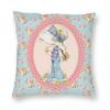 Girl Sarah Kay With Chicks Square Pillowcase Polyester Linen Velvet Pattern Zip Decor Throw Pillow Case Home Cushion Cover