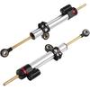 Motorcycle Steering Damper, Aluminum Universal Motorcycle Steering Damper Stabilizer for MT10 MT 07 MT09 Long Type
