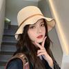 Двусторонняя кепка-панама женская корейская версия модная летняя шляпа от солнца тонкая дышащая шляпа для защиты лица от солнца шляпа от солнца женская