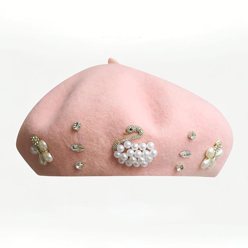 Autumn and Winter Woolen Berets Can Be Customized with French Retro Painter Hats, Versatile Berets for Socialites
