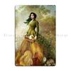 Queen Of Pentacles Metal Plaque Painting Garage Wall Pub Personalized Wall Decor Tin Sign Poster