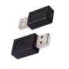 Адаптер USB 2.0 B M/F Адаптер ПВХ Штекер на USB гнездо B M/F Разъем для компьютеров