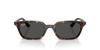 Ray-Ban RB4456F ZAYA 13598752 52 Гавана / Темно-серый Поляризационные Солнцезащитные Очки Азиатской Посадки