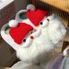 Fashion Funny Plush Cotton Slippers 2024 Christmas Soft and Warm Home Cotton Anti Slip Couple Design Cotton Shoes Zapatos De Mujer