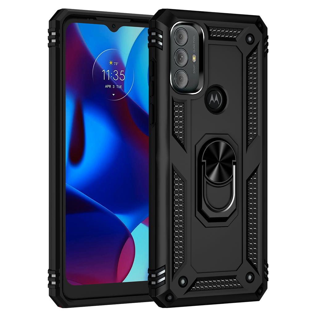 Противоударный чехол для Moto G Power 2022, чехол Moto G Power с кольцом-держателем, деловой чехол для телефона Motorola MotoG GPower Funda Coque