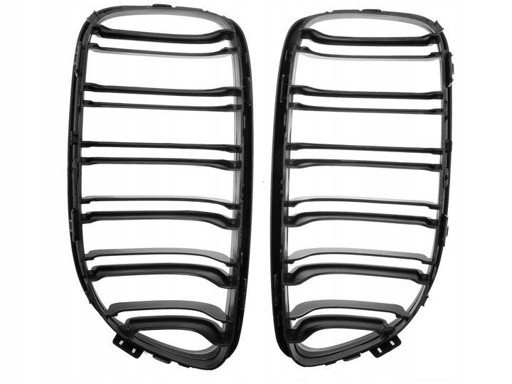 Nerki Grill Atrapa Czarny Połysk Do Bmw E90 E91Lifting 2008-2013