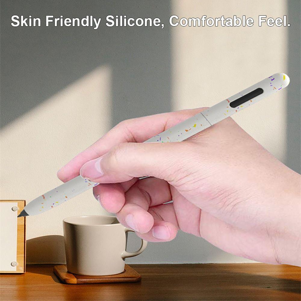 Silicone Tablet Touch Pencil Case Luminous S Pen Sleeve for Samsung Galaxy Tab S7/S8/S9 Plus Ultra