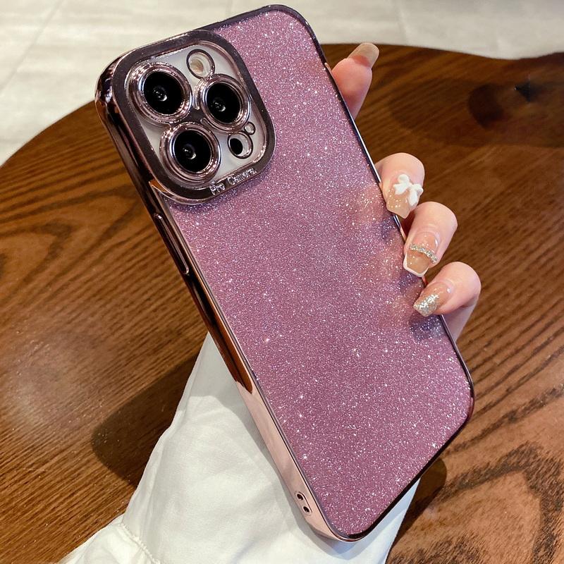Блестящий чехол для телефона iPhone 16 Plus 15 14 Pro Max 13 12 11 Pro Max Роскошный чехол из ТПУ с кристаллами для iPhone XR XS 7 8 Plus