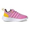 Adidas Lego X  Neo Racer TR21 Mesh Comfortable Versatile Durable Low-Top Kids Running Shoes Kids Sneaker Pink Yellow ID7366