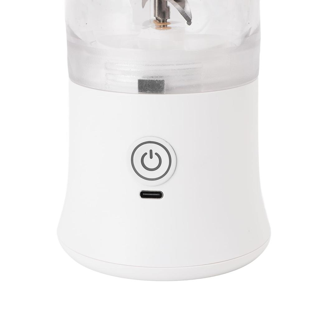 Портативный блендер, USB-электрический мини-блендер, портативная соковыжималка с лезвиями из нержавеющей стали для смешивания фруктов и овощей, 600 мл