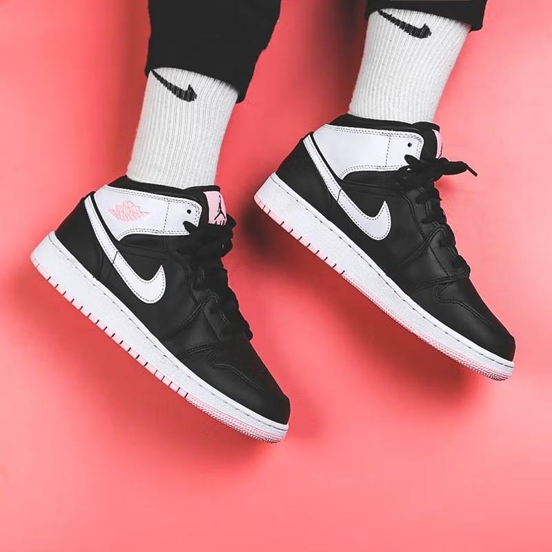 (GS) Air Jordan 1 Mid 'Arctic Punch' Детские 555112-061