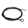Homes Gym Fitness Pulldown Cable Replacement Heavy Duty Pulley Cable PU Coating Steel Wire Rope for Pulley System