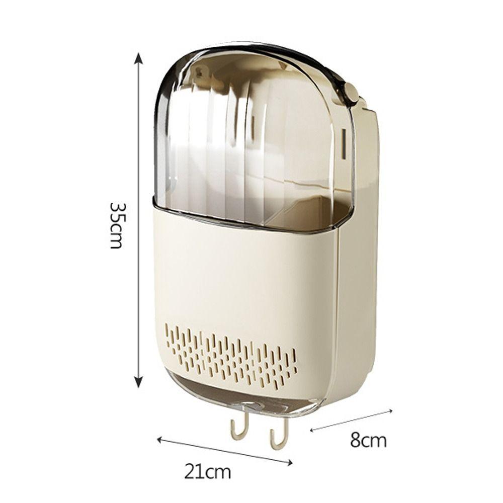 Dust-proof Utensil Holder Wall Mounted Chopstick Holder Durable Chopstick Storage Box  Kitchen