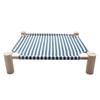 Wooden Frame Camp Bed Portable Cooling Bed Lazy Mat Pet Hammock  For Small Pets