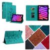 For Apple iPad Mini (2024) (Also Known As iPad Mini (A17 Pro)).PU Leather Exquisite Floral Embossed Design Tablet Case