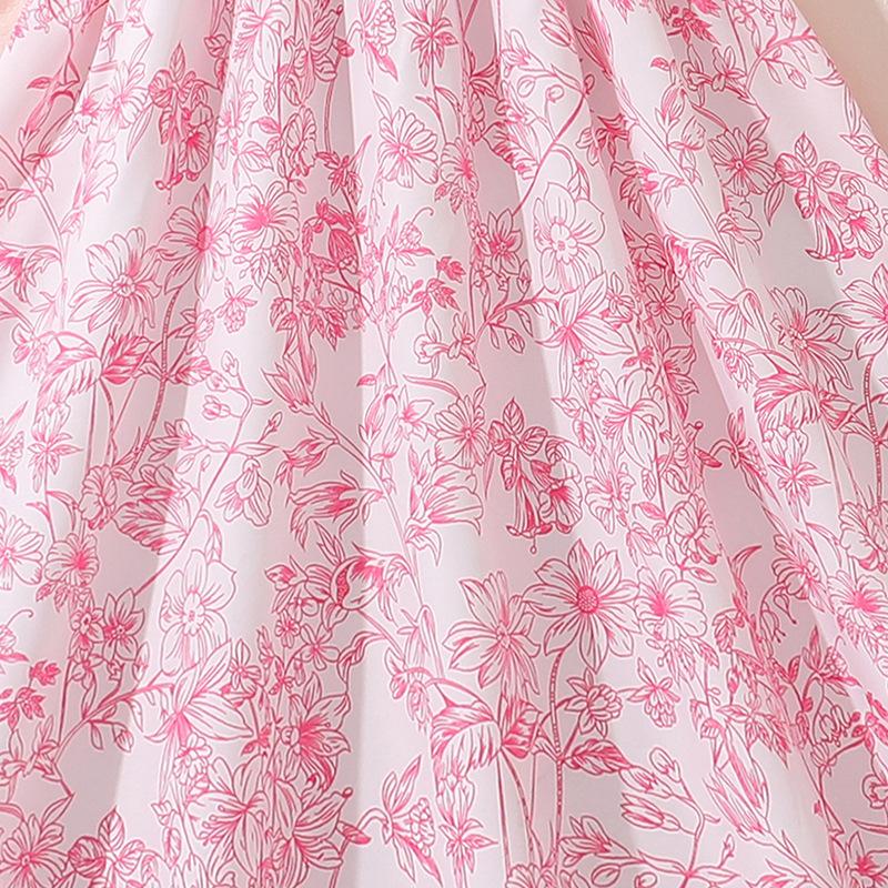 Одежда для девочек 7-12 лет Летние платья Винтажные платья принцессы в горошек с коротким рукавом Платья принцессы для больших детей Платья для вечеринок