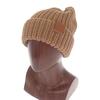 Loewe F000487XEK Knit Cap Camel Wool Mens