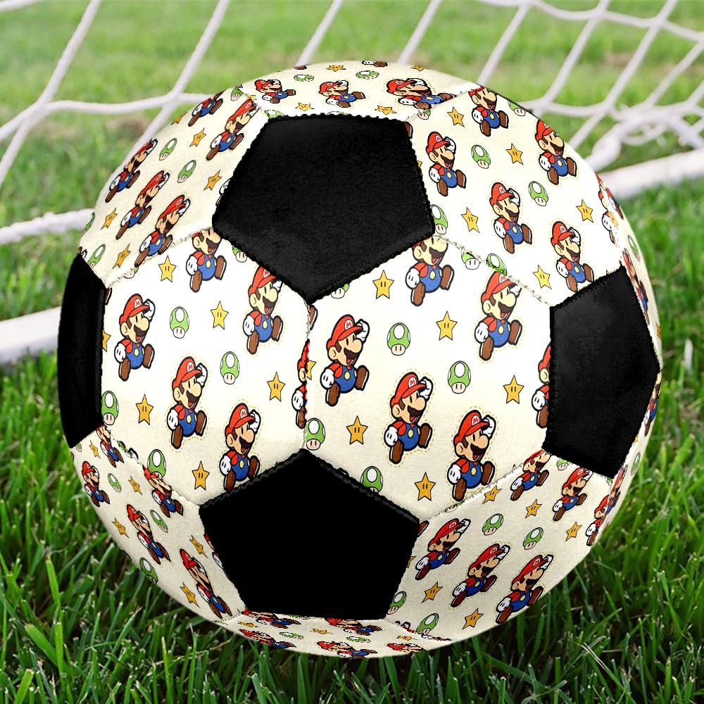 Mario Theme Size 5 Soccer Ball, Suitable for Both Indoor and Outdoor Matches, a Gift Suitable for Everyone.