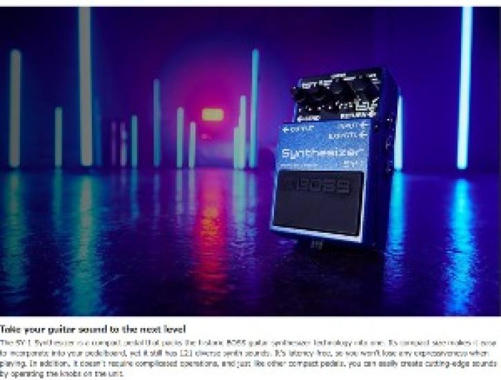 Синтезатор BOSS/SY-1