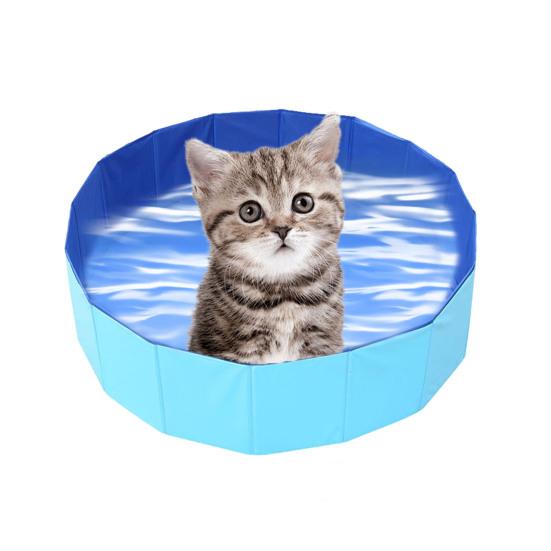 Ванна для домашних животных, ванна для кошек, бассейн для домашних животных, водная игровая ванна, складная портативная ванна