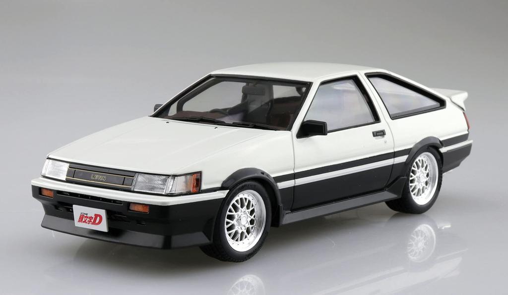 Aoshima Bunka Kyozai Initial D 13 Ватару Акияма AE86 Levin Масштабный пластиковый моделистский набор ООО. (АОСИМА) нет. 1/24