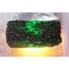 32.5 Ct Green Emerald Natural Dyed Uncut Rough CERTIFIED Loose Gemstone