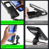 Waterproof Phone Holder Case 360 Degree Rotation Motorbike Phone Stand Strong Suction Bicycle Phone Bracket for 4-7 Inch Phone