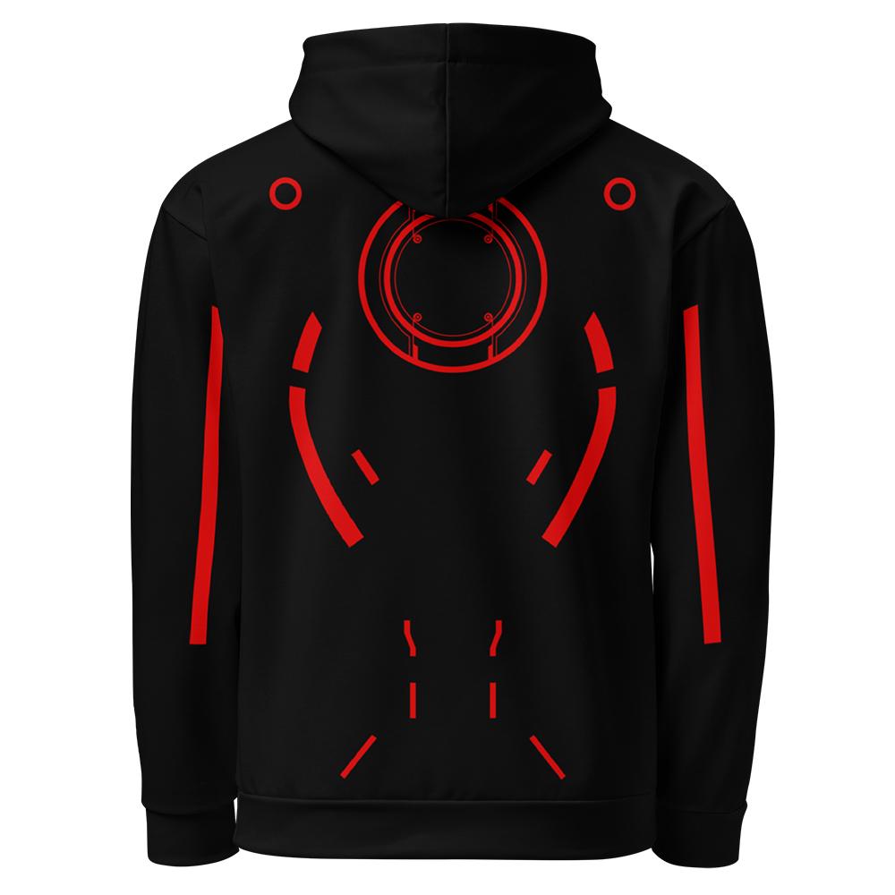 Косплей TRON Ares, толстовки на Хэллоуин, модные флисовые свитшоты с длинным рукавом, принт группы NIN Nine Inch Nails, пуловеры унисекс