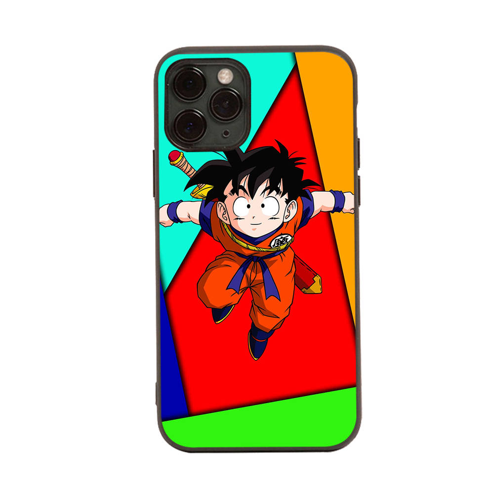 WD47 Dragon Ball Anime Black Sofe Case for Samsung Note 20 Lite S24 Ultra S23 A03 A05 A06 A11 A71 A15 A16 A13 A24 A25 A33 A52 A53 A50 M55 M35 Plus