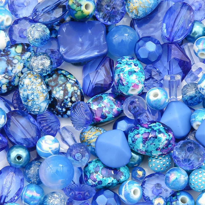 Барокко Акриловые Бусины DIY Слепая Коробка: Винтажные ожерелья и подвески ручной работы