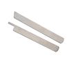 2pcs High Strength Carbon Steel Upper Lower Knives Durable Overlock Blade  Household
