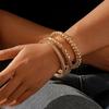 Женский браслет в богемном стиле 3 в 1
