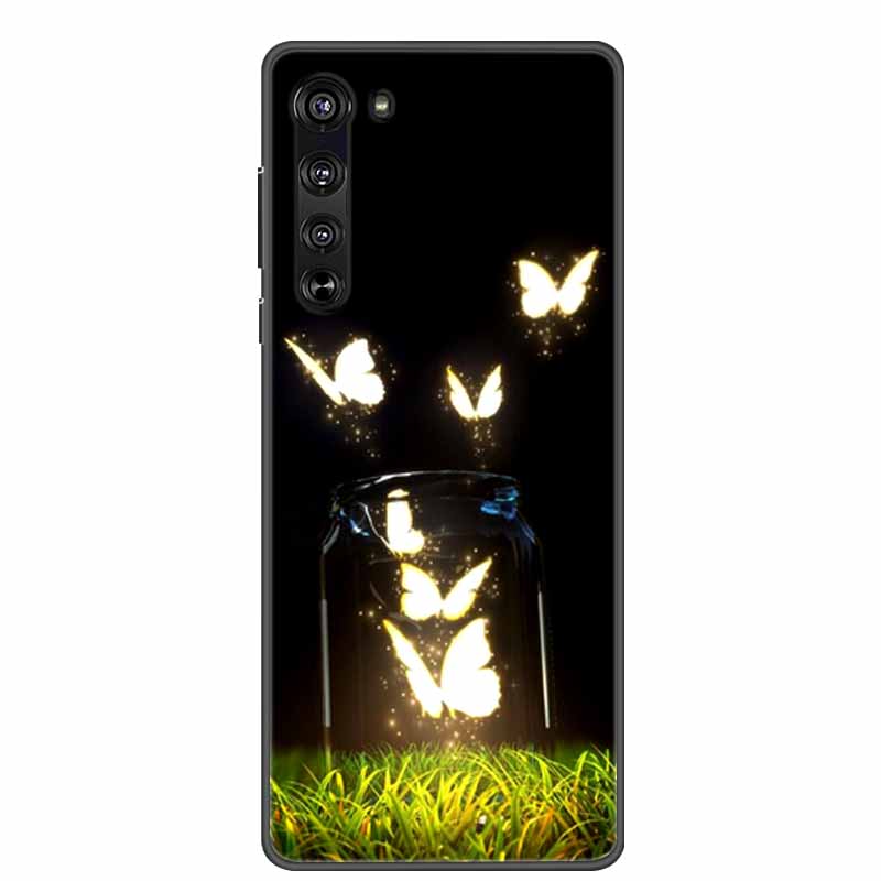 Чехол для Motorola Edge 2020 Животные Силиконовый Мягкий ТПУ Чехол для Телефона Для Moto Edge 5G Funda XT2063-2 Ударопрочный Волк Новый Capa