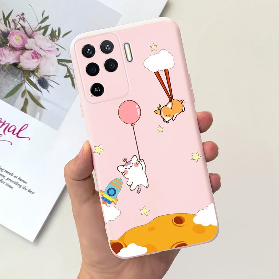 Чехол для OPPO Reno 5 5G Reno5 Pro CPH2201 Милый Расписной Мягкий Силиконовый Чехлы для Телефона Для OPPO Reno 5 Pro Reno5 Lite 5Z Fundas