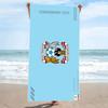 Coventry City Print Beach Towel, Large Soft Quick Dry Towel for Beach Camping Swimming
