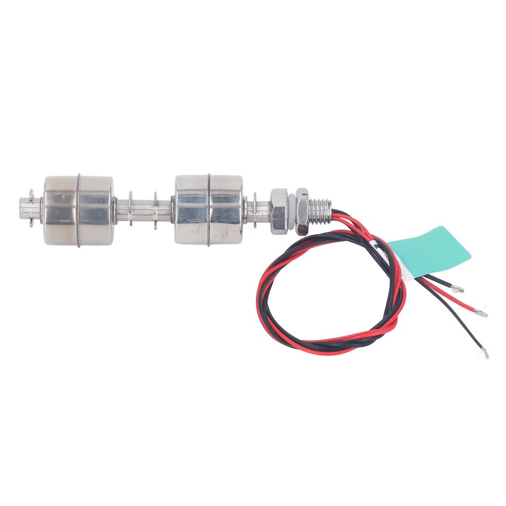 100 мм двойной шариковый поплавковый выключатель с проводом, регулятор уровня жидкой воды, поплавковый датчик из нержавеющей стали