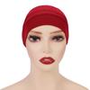 Women Soft Cotton Under Scarf Cap Turban Ready Wear Hijab Cap Female Headscarf Bonnet Hijabs Head Wraps For Women