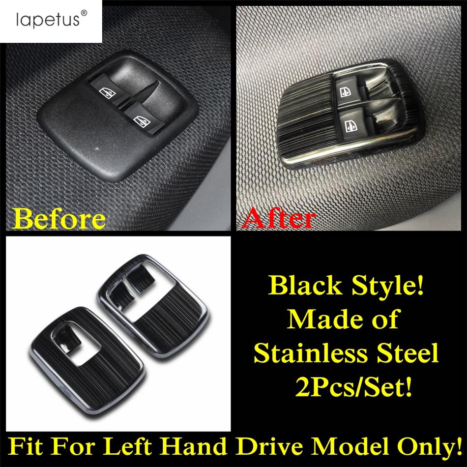 Armrest Window Lift Button / Handle Bowl / Central Middle AC Air Panel Cover Trim Accessories For Smart 453 Fortwo 2015 -