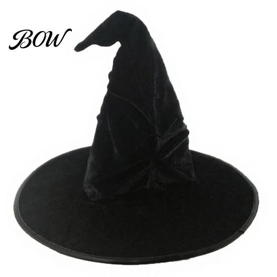 Festival Party Headwear Halloween Witch Wizard Hat, Adult Kids Cosplay Cone Hat with Spider Pointed Web Star Decor, Gothic Costume Prop, Trick