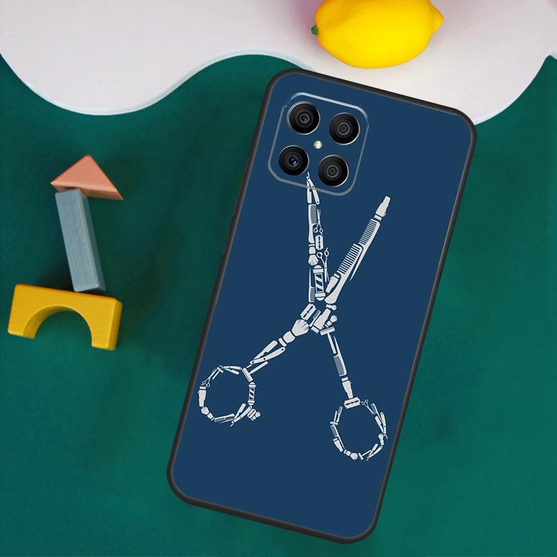 Футляр для ножниц парикмахера и барбера Для Honor 200 Lite 50 70 90 X9a X8a X8 X9 X8b X9c X9b Honor Magic 5 6 Pro 7 Lite Чехол