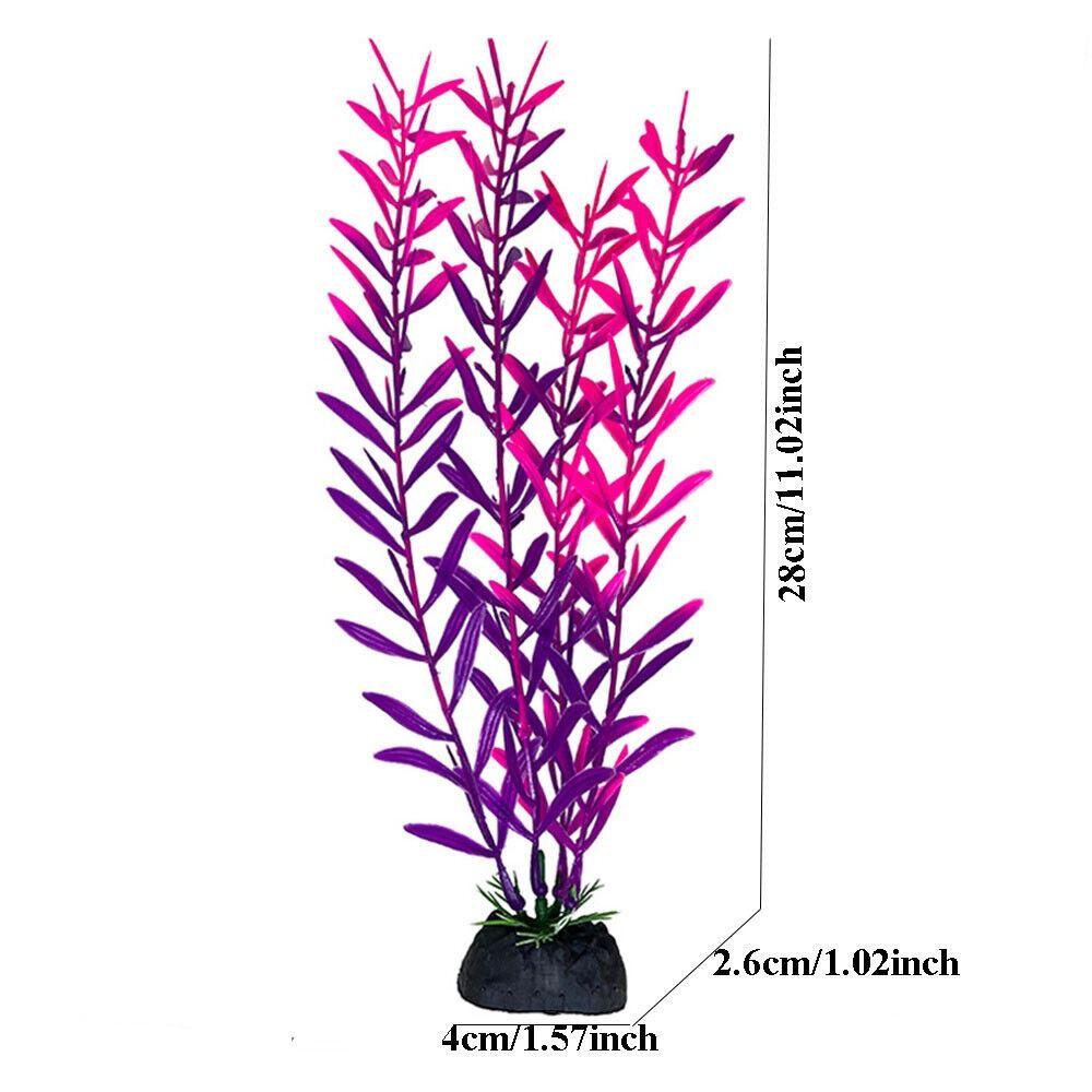Plastic Micro Landscape Decoration 28CM Fish Tank Landscaping New Artificial Water Plant