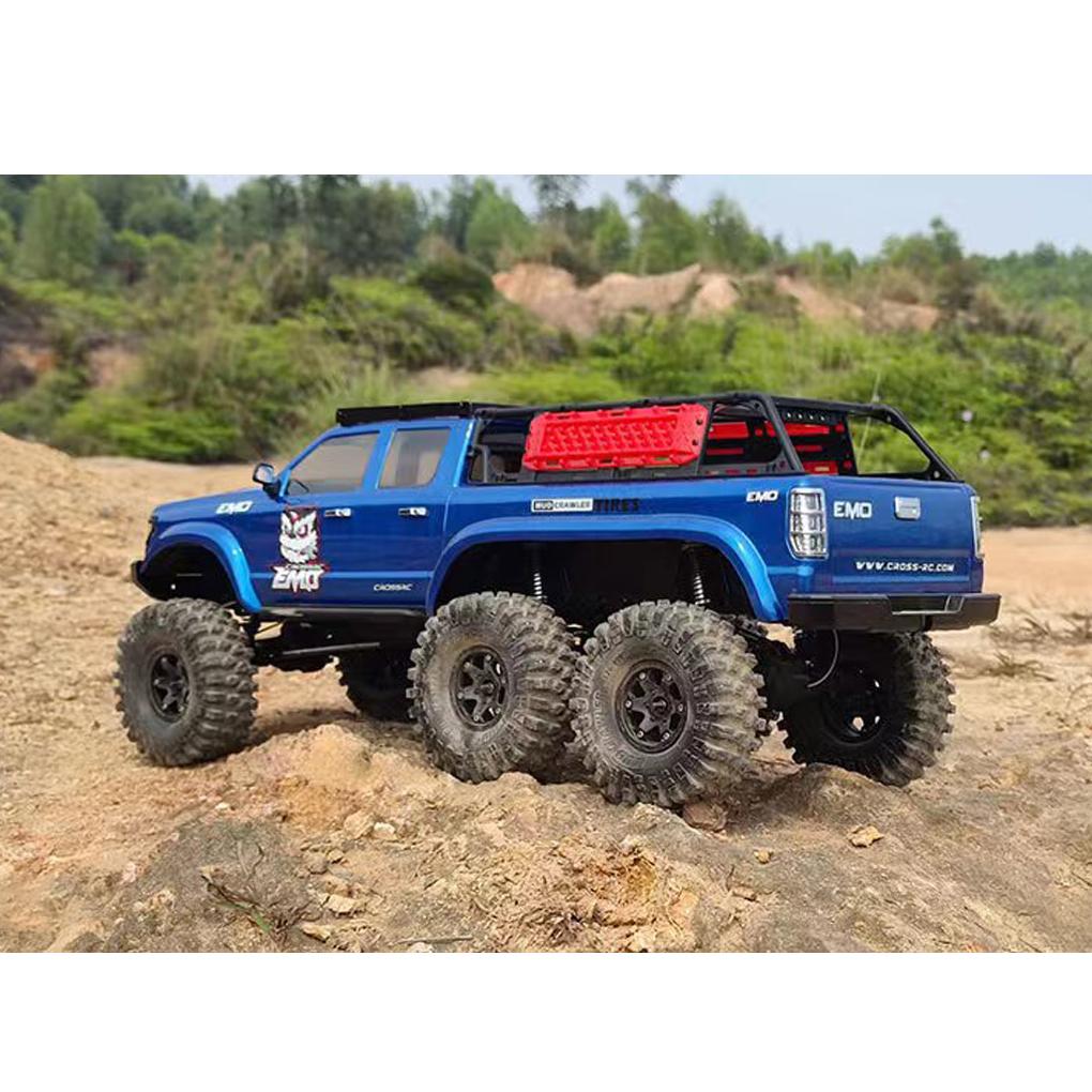 1/10 CROSSRC AT6 6WD радиоуправляемая машина Гусеничный автомобиль с блокировкой переднего и заднего дифференциала для бездорожья RTR Электрическая модель с дистанционным управлением Игрушки