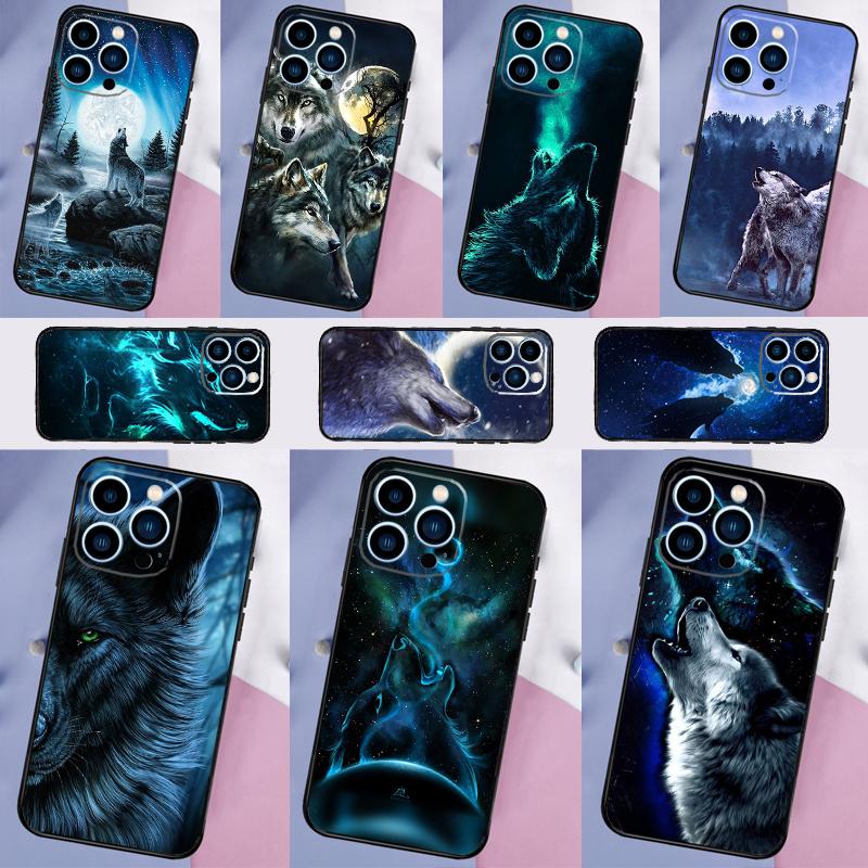 Звездный Животный Волк Чехол Для Samsung Galaxy S23 S24 S25 Ultra S21 S22 S20 S9 S10 Plus S21 FE S24 FE Чехол Для Телефона